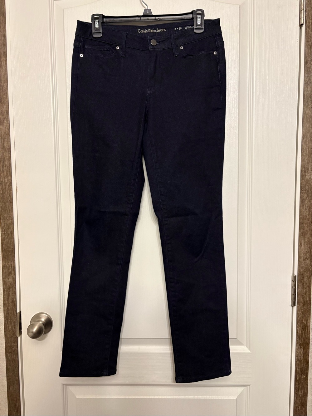 Calvin Klein Jeans Navy Indigo Denim with Branded Button